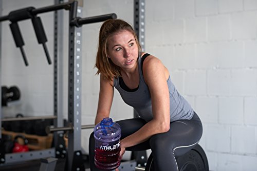 Waterjug / Trinkflasche / Wasserflasche [2,2 Liter] – Die ideale Trinkflasche für dein Training, die Arbeit oder Unterwegs – ATHLETIC AESTHETICS - 4