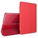 Produktbild NALIA Smart-Case kompatibel mit iPad Air 1, Ultra-Slim Cover Dünne Tablet Schutzhülle, Kunst-Leder Hardcase Multi-Ständer Tasche, Display-Schutz & Backcover Flip-Case Klapphülle Sleeve - Rot