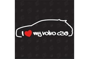 SPEEDWERK-MOTORWEAR I Love My Volvo C30 ? Stickers Bj. 06?12
