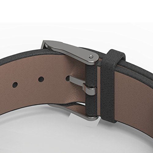 Xiaomi Mi Band2 Ersatz Ollivan® Leder Metall Handgelenk Armband Bracelet für Xiaomi Mi Band2 - 2