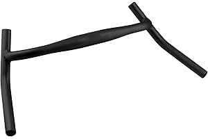 SENQI Bike Handlebar PRO Aluminum Alloy Bicycle Handle Bar Big Angle Bend Handlebar Drop Handlebar for Gravel Bikes MTB 22.2 * 31.8mm,430 * 560mm,470 * 610mm,510 * 640mm Black