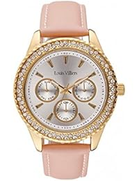 Reloj mujer Louis Villiers en acero blanco 41 mm lv2078