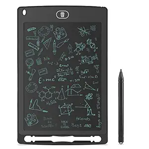 Preyansh Mart LCD Writing Screen Tablet Drawing Board for Kids/Adults, 8.5 inch- Multi Color