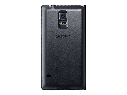 Samsung EF-WG900 - Funda para m  vil Galaxy S5  Con bolsillo interior para tarjetas   negro- Versi  n Extranjera