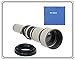 BiG DIGITAL 650-1300mm f/8-16 IF Telephoto Zoom Lens (White) for Canon EOS Rebel SL1 (100D) T5i (700D) T4i (650D) T3 (1100D) T3i (600D) T1i (500D) T2i (550D) XSI (450D) XS (1000D) XTI (400D) XT (350D) 1D C 70D 60D 60Da 50D 40D 30D 20D 10D 5D Mark II III 1D X 1D C 1D Mark IV 1D(s)Mark III 1D(s)Mark II(N) 5D Mark 2 5D Mark 3 7D 6D Digital SLR Cameras RS.33747.00
