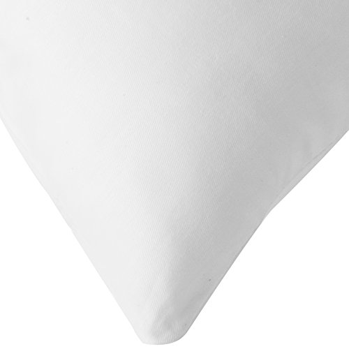 WOLTU KB5119ws , Kissenbezug Kissenhülle 100% Baumwolle , Sofakissen Dekokissen Bezug , Kopfkissen Hülle Bezüge , 80×80 cm , Weiß - 6