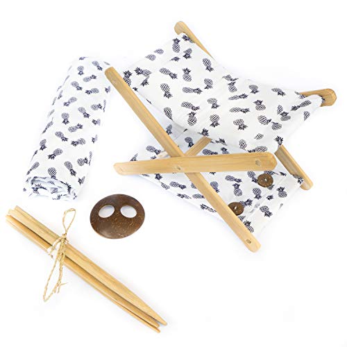 Bali Boo Head Hamac, Blanc