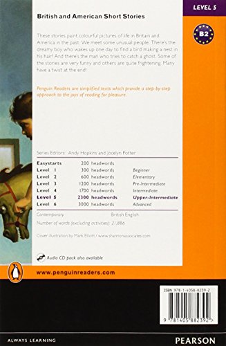 Couverture du livre de Level 5: British and American Short Stories