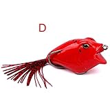WDDDYYE Pesca Señuelo/6 Cm Clásico Cebo De La Rana del Señuelo De La Carretera 16G Pescado...