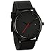 Produktbild Herren uhren, Mens Watches populäre Business Armbanduhren Low-Key Minimalist Connotation Leder Quarz Armbanduhr (A)