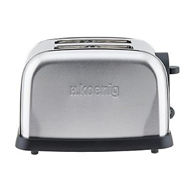 H.Koenig TOS7 Grille Pain 2 Tranches 850 W