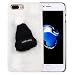 Produktbild SANHENGMIAO COVER È adatto per iPhone Für iPhone 7 Plus Plüschkugel Weihnachten Hut Plüsch Tuch PC-Hülle (Farbe : Weiß)