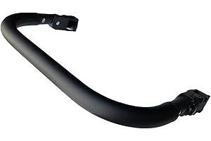 Brogtorl Barra de parachoques para accesorios de cochecito de bebé, protectores de manos, reposabrazos de piel sintética antiarañazos compatible con el cochecito Cybex Libelle