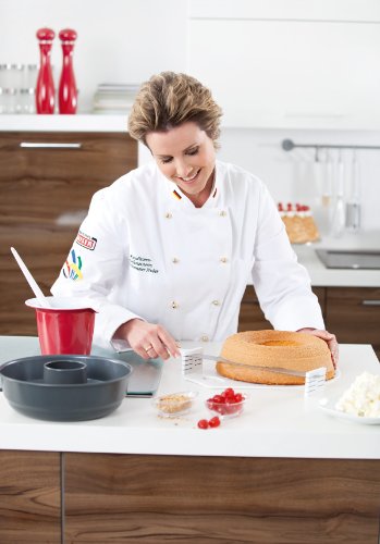 KAISER Rührbecher 1 Liter Pâtisserie kratzfest bruchsicher spülmaschinengeeignet Anti-Rutschfuß integrierte Skalierung und tropffreier Ausgießer - 3