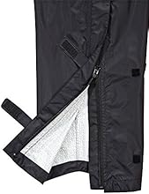 Vaude Yaras Pantalon de pluie Homme Noir FR : S (Taille Fabricant : S)
