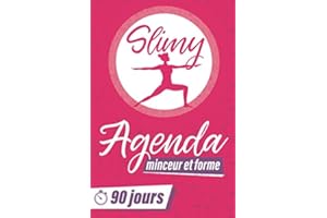 Slimy: Agenda Minceur et Forme: 90 Jours régime alimentaire (Rose édition) | Votre compagnon pour un meilleur corps | Cahier à compléter | En Français