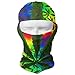 Produktbild Vidmkeo Trippy Pot Leaf Rasta Balaclava Face Mask Hood for Skiing Camping Running Cycling Neck Warm