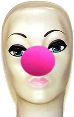 Magic By Gosh Hot Pink Foam Clown Nose (2")