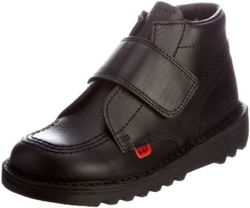 Kickers Kick Kilo Strap Boys' Shoes - Black, 9 UK Child (27 EU)