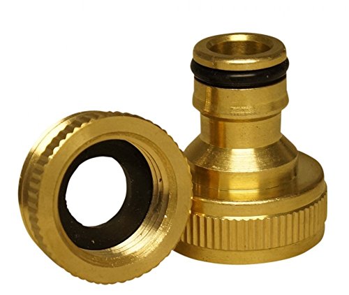 NAGO Flexibler Gartenschlauch Wasserschlauch Messinganschlüsse 30 m grün Stoffhülle extrem robust - 5