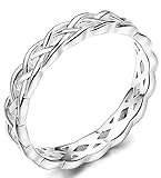 keltische ringe damen 【 EINZIGARTIGES DESIGNKONZEPT 】 Der ausgehöhlte keltische Knoten, der uralte Design-Stil und die moderne Handwerkskunst verbinden sich perfekt zu diesem Ring, der ineinander verschlungene Knoten symbolisiert die unendliche Strecke der Liebe, passend.