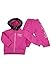 Little Girls Baby Infant Full Fleece Tracksuit Hoody Pant Diamante Glitter 30-36