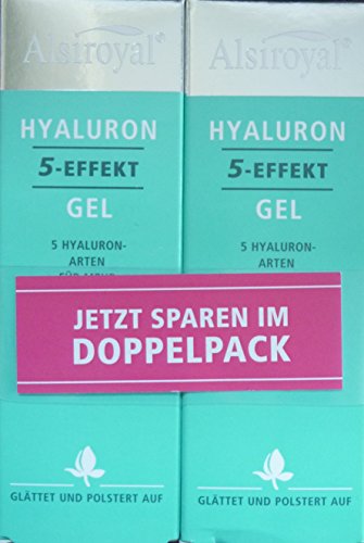 Ácido hialurónico 5 de efecto Gel, doble Pack