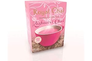 Royal Chai Premium Instant Pink Tea Kashmiri Chai Lägg bara till varm mjölk sötad x 2