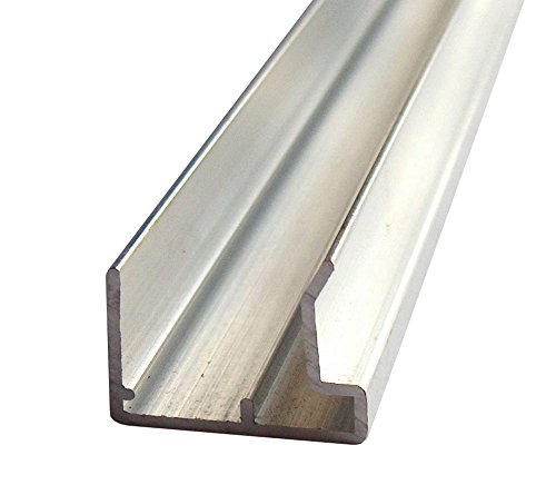 Andreas Ponto Aluprofil, Abschlussprofil, 16 mm Traufe, 250 x 2,4 x 1,8 cm, 425095580332