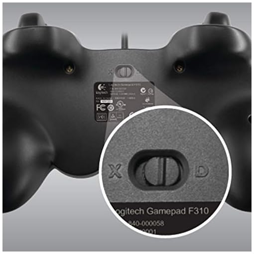 Logitech G F310 Wired Gamepad, Controller Console Like Layout, 4 Switch D-Pad, 1.8-Meter Cord, PC/Steam/Windows/AndroidTV - Grey/Blue - Image 4