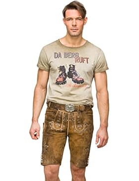 Lederhose incl. Gürtel Felix biberantik