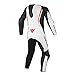 Produktbild Dainese Assen 1 Pc Perf. Lederkombi, Weiß/Schwarz/Rot-Fluo, Größe 56