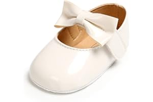 MASOCIO Zapatos Bebé Niña Primeros Pasos Bailarinas Bebé Princesa Mary Jane Antideslizante
