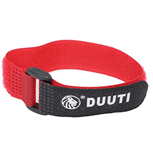 Preisvergleich Produktbild Vige Fahrradgurte Nylon MTB Rennradpumpengurt Wiederverwendbare verstellbare Klettverschlüsse Kabelbinder Daunenbefestigung Sicherungsgurte - Rot