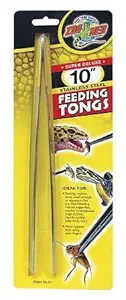 ZOO MED LABORATORIES Stainless Steel Feeding Tongs 10