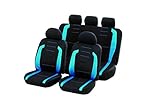 Iceblue UNITEC 84984 Sitzbezugset Fashion, Iceblue, 14-Teilig
