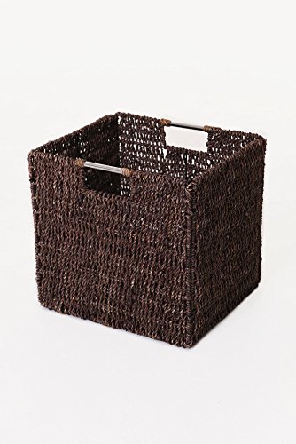VIVANNO 2 Regalkörbe aus Seegras f. Ikea Expedit / Bonde braun - 2