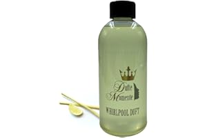 ‎DUFTE MOMENTE Dufte Momente | Whirlpool Duft Lemongras 500ml | mit naturreinen und natürlichen ätherischen Ölen | kein Schaum | vegan und ohne Tierversuche