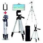 Tygot Adjustable Aluminium Alloy Tripod Stand Holder for Mobile...