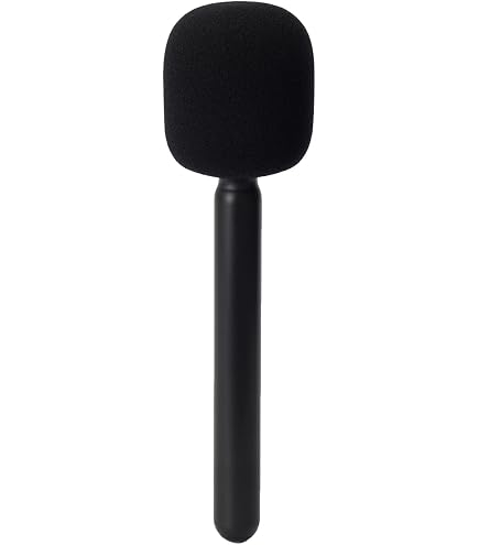 Universal Interview Handheld Adapter – Halter Für Rode, DJI & Wireless GO Mikrofone, Schwarz, 31,8 Cm