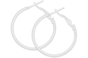 SOULCATS Soul-Cats 1 paire de créoles blanches