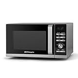 Microondas con grill orbegozo, con 36 menús de cocción automática para cocinar una gran variedad de platos de manera sencilla