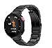 Price comparison product image Garmin Forerunner 220 230 235 630 620 735 Band,SongNi® Luxury Fashion Stailess Steel Wrist Band Bracelet Replacement Strap for Garmin Forerunner 220 230 235 630 620 735(Black Stailess Steel)