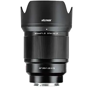 VILTROX 85mm F/1.8 F1.8 Mark II STM Full-Frame 85mm f1.8 ii for AF Auto Focus for Sony E-Mount Camera A7III A7RIII A7SII A7II a6500 a6400 a6300