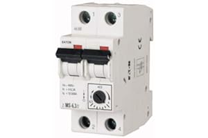 EATON 248398 Z-MS-10/2 Disjoncteur moteur Z-MS, 2P, 6,30 A - 10,0 A