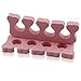 Tinksky Toe Separators Straightener Soft Sponge Foam Nail Finger Toe Separators Nail Art Pedicure Manicure Tools - 100pcs (Random Color)
