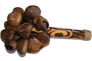 ONE WORLD IS ENOUGH Fair Trade Balinese Chestnut Shaker (Pangi Seed Shaker)