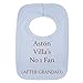 Price comparison product image PERSONALISED BIB - ASTON VILLA STYLE- NO 1 FAN - AFTER GRANDAD (NO STICKERS)- BEAUTIFULLY EMBROIDERED