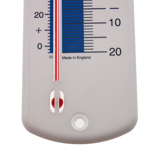 Groß 240 mm Wand Thermometer Garten Gewächshaus Home Office Raum Farbe Kodiert Zonen Innen- oder Outdoor - 3