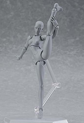 Max Factory Figma Archetype Next Female Action Figure (Gray Colored Version)